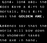 Ax Battler screenshot 3 for Sega Game Gear